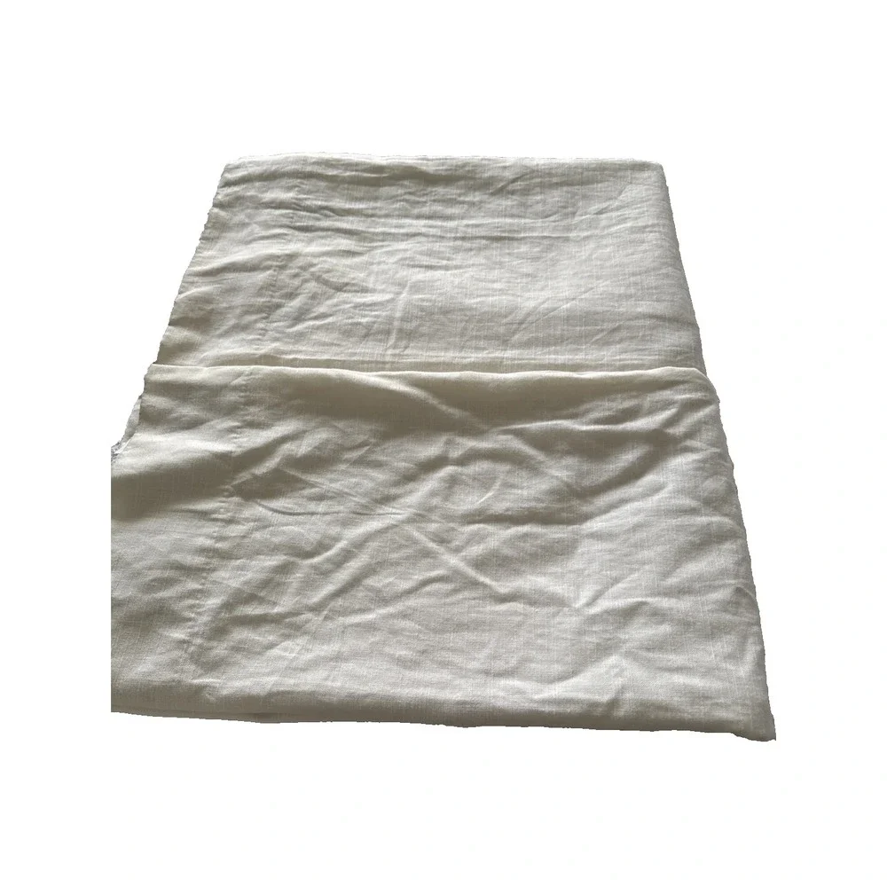 Pottery Barn Linen Cotton Natural‎ Lined Curtain Grommets 84 X50 2 Panels